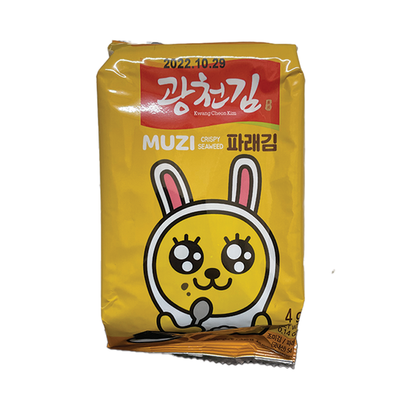 Kwang Cheon Kim Crispy Seaweed Snack - MUZI