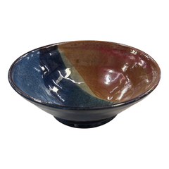 Handmade Glazed Ceramic Bowl Set (2)