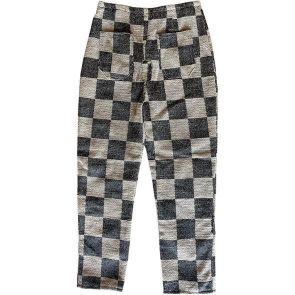 Hand Sewn Checkered Pants