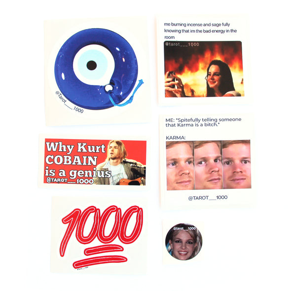 Tarot 1000 Sticker Pack