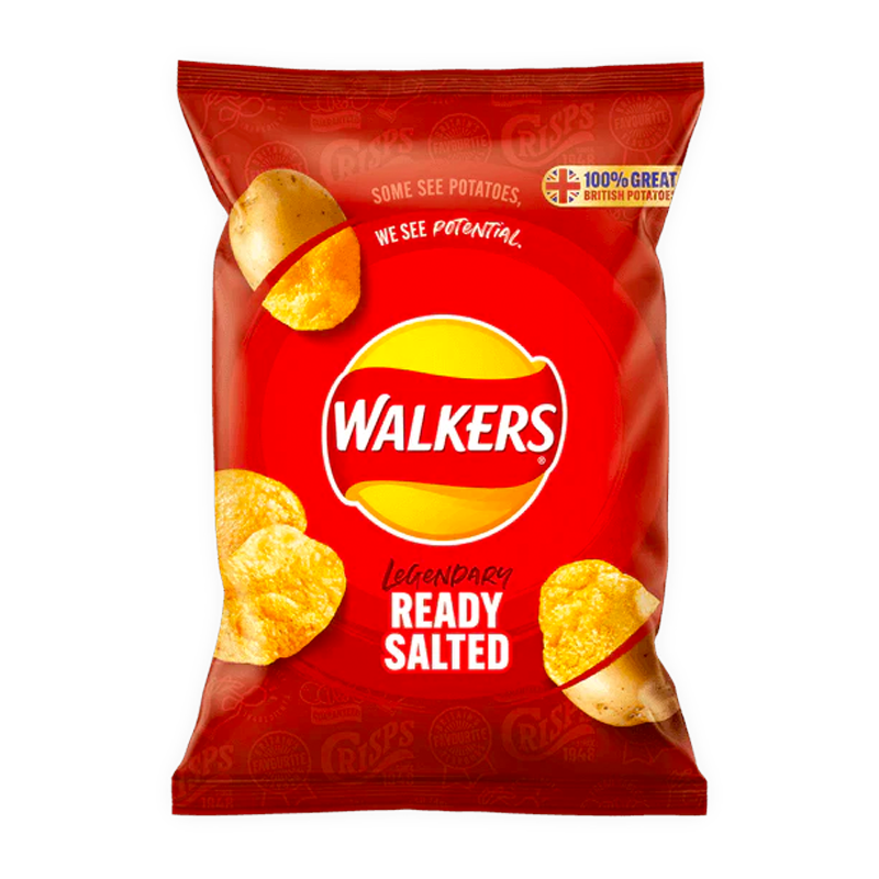 Walker's Potato Chips - Ready Salted