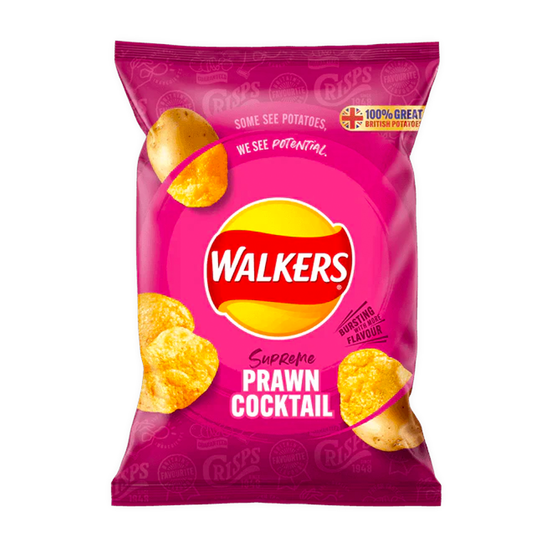 Walker's Potato Chips - Prawn Cocktail